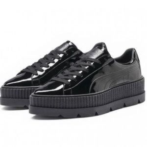 Fenty Puma Rhianna Patent Leather Pointy Platform Creepers